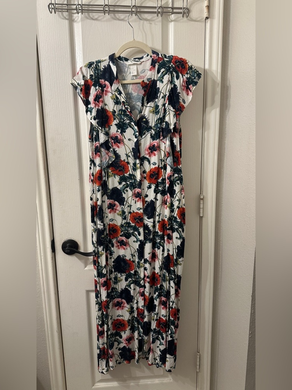 H&M Floral Maxi Dress with pockets